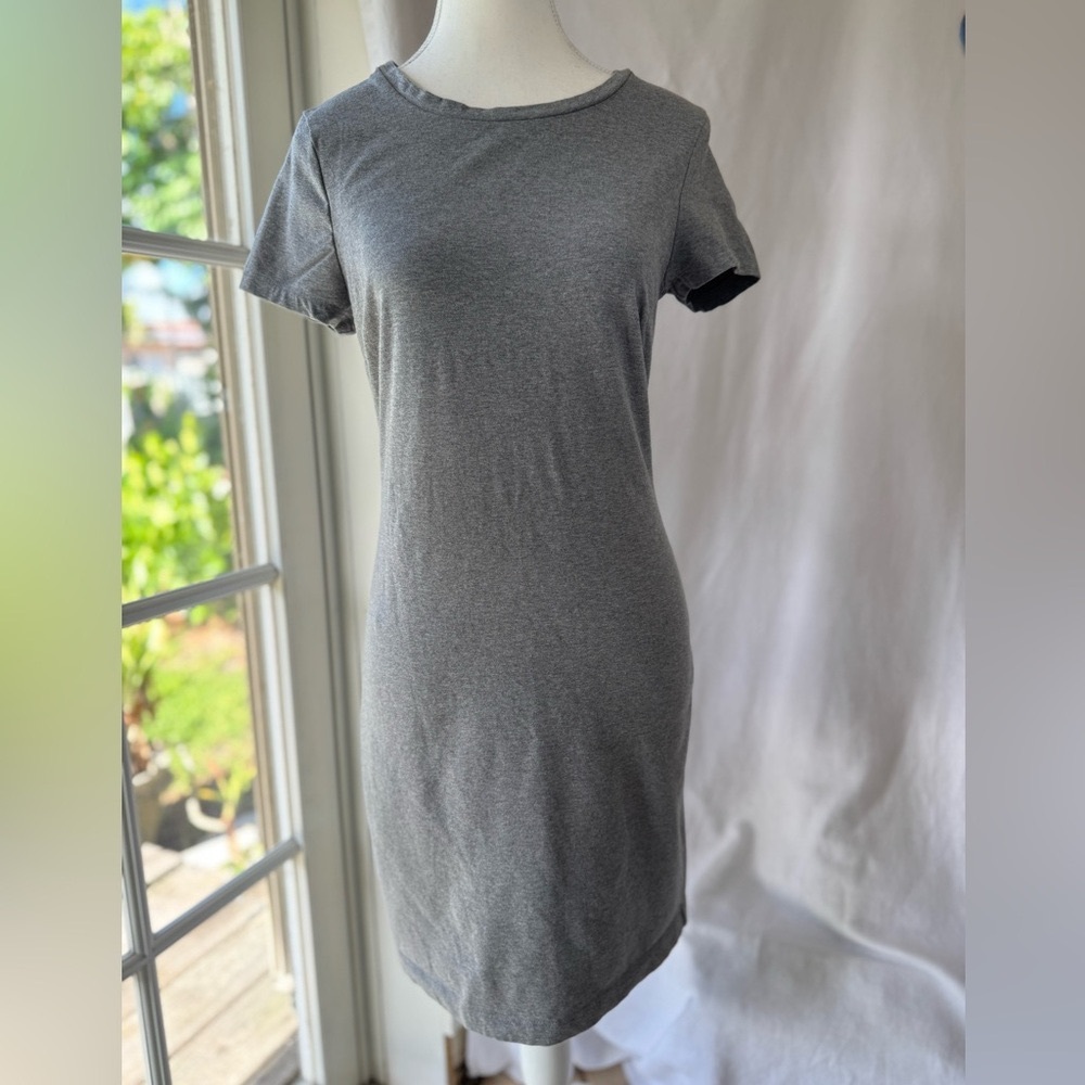 Gray Mini Dress